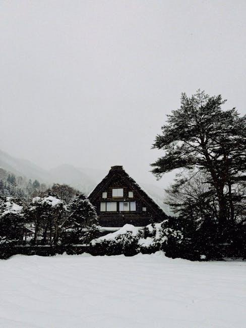 12月合掌村會下雪嗎？